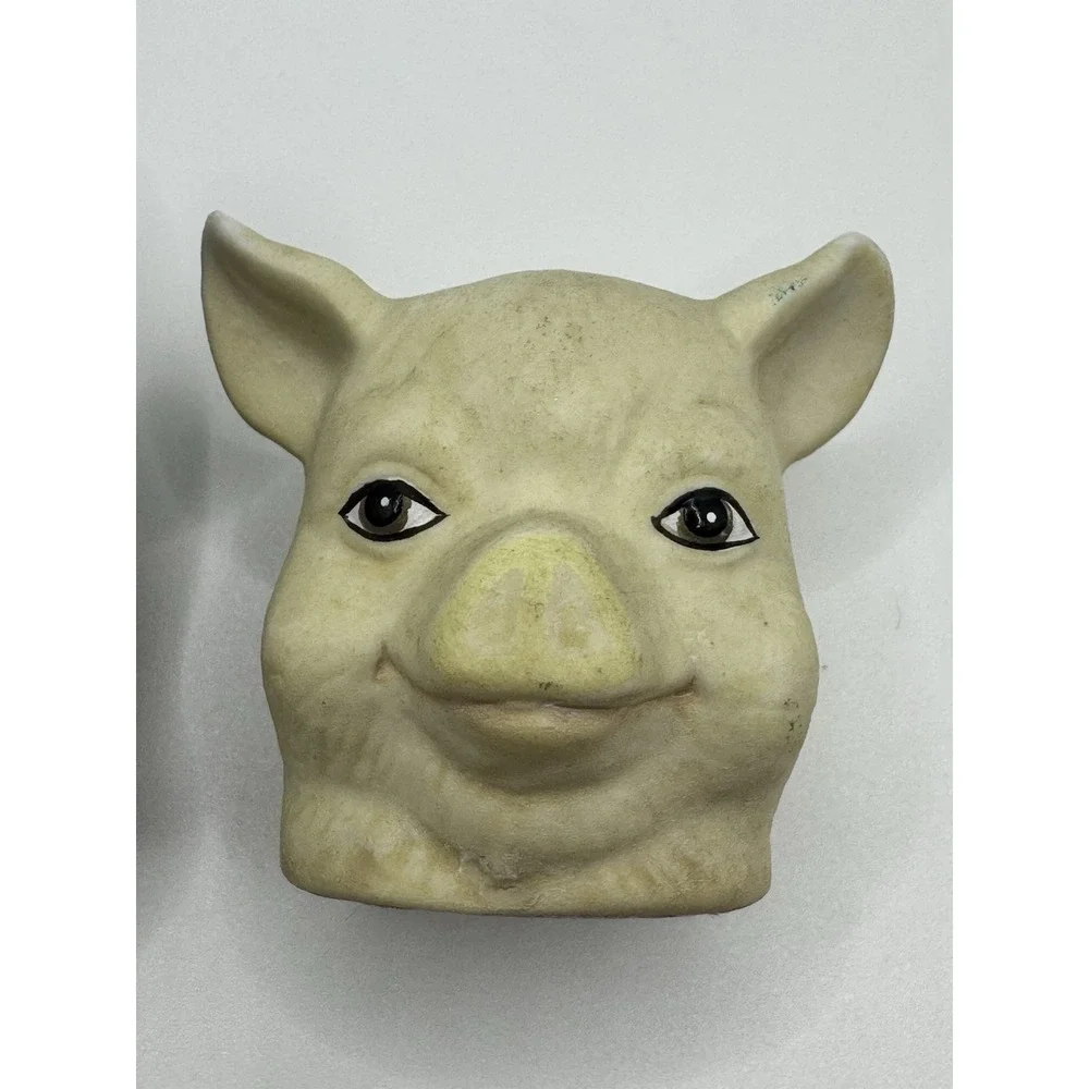 Vintage Cow And Pig Salt And Pepper Shakers